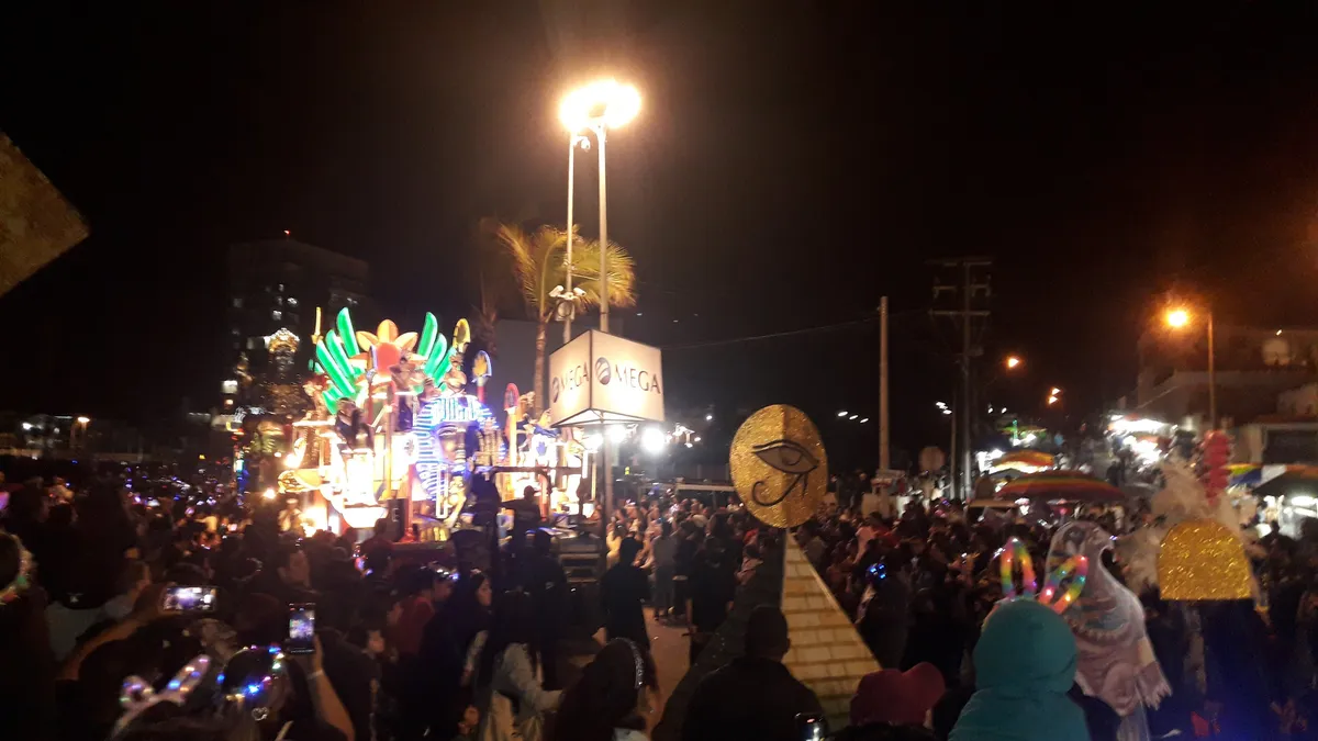 Escena del Carnaval de Mazatlán de 2023.